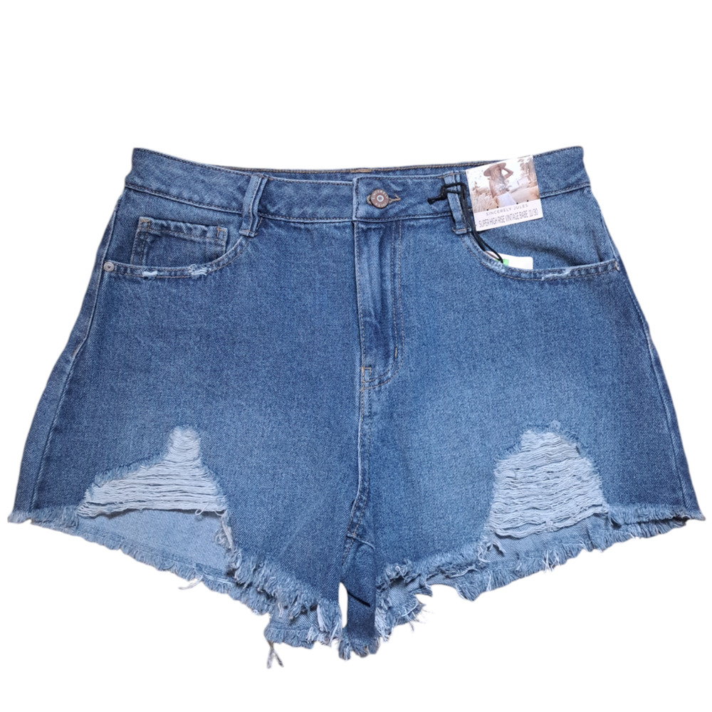 Sincerely Jules Super High Rise Vintage Babe Denim Shorts Size 11